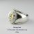 28vingt-huit 317a ラウンド カレッジ ナンバー リング メンズ シルバー,ヴァンユィット number ring Silver Mens