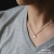 ヴァンユイット 355 ナンバー 数字 ネックレス 18金 シルバー メンズ,28vingt-huit Numero Number Necklace K18 Silver Mens