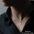 ヴァンユイット 393 イニシャル フレーム 数字 ネックレス 18金 シルバー メンズ,28vingt-huit Initial Frame Necklace K18 Silver Mens