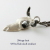 28vingt-huit 525 バッファロー スカル ネックレス メンズ シルバー,ヴァンユィット Buffalo skull necklace Silver Mens