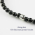28vingt-huit 616o ブラック オニキス ブレスレット オペロン シルバー メンズ,ヴァンユイット Black Onyx Bracelet Silver925 mens