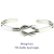 28vingt-huit 762 ダブル ループ バングル メンズ シルバー,ヴァンユィット Double Loop Bangle Silver Mens