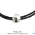 28vingt-huit 780 ピース 紐ブレスレット ワックスコード ペア シルバー925,ヴァンユィット Peace Wax Cord Bracelet SILVER925 Mens