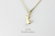 トゥー プライ 416 ラビット ウサギ 華奢ネックレス 18金,two ply Rabbit Necklace K18