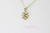 トゥー プライ 504 デイジー フラワー ダイヤモンド ネックレス 18金,two ply Daisy Diamond Necklace K18