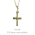トゥー プライ 251 チャーム クロス ネックレス 18金,two ply Charm Cross Necklace K18