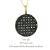 トゥー プライ 257 満月 ブラック ダイヤモンド ネックレス 18金,two ply Full Moon Black Diamond Necklace K18