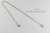 two ply 318 ゾディアック 星座 ダイヤモンド イニシャル ネックレス K18,トゥー プライ Zodiac Diamond Necklace 18金