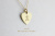 トゥー プライ 404 イニシャル ハート 華奢ネックレス K18,two ply Initial Heart Necklace 18金