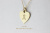 トゥー プライ 404 イニシャル ハート 華奢ネックレス K18,two ply Initial Heart Necklace 18金