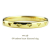 トゥー プライ 434 エンボス ハート ダイヤモンド 華奢リング 18金,two ply embos Heart Diamond Ring K18
