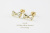 トゥー プライ 456 ブリン リボン ダイヤモンド スタッド ピアス 18金,two ply Bling Ribbon Diamond Stud Earrings K18