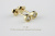 トゥー プライ 491 ベゼル ミル打ち 一粒ダイヤモンド スタッド ピアス 18金,two ply Bezel Charmant Diamond Stud Earrings K18