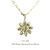 トゥー プライ 504 デイジー フラワー ダイヤモンド ネックレス 18金,two ply Daisy Diamond Necklace K18