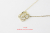 two ply 548 Floral Crest Cross Necklace フローラル クレスト クロス ネックレス トゥー プライ
