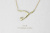 トゥー プライ 552 ウィッシュボーン ネックレス 18金,two ply Wishbone Necklace K18