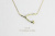 トゥー プライ 552 ウィッシュボーン ネックレス 18金,two ply Wishbone Necklace K18