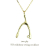 トゥー プライ 553 ウィッシュボーン ネックレス 18金,two ply Wishbone Necklace K18