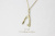 トゥー プライ 553 ウィッシュボーン ネックレス 18金,two ply Wishbone Necklace K18