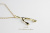 トゥー プライ 553 ウィッシュボーン ネックレス 18金,two ply Wishbone Necklace K18