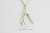 トゥー プライ 553 ウィッシュボーン ネックレス 18金,two ply Wishbone Necklace K18