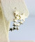 トゥー プライ 591 ギャラクシー スター 華奢ピアス 18金,two ply Galaxy Star Stud Earrings K18