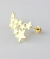 トゥー プライ 591 ギャラクシー スター 華奢ピアス 18金,two ply Galaxy Star Stud Earrings K18