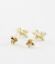 トゥー プライ 632 シューティング スター スタッド ピアス 18金,two ply Shooting Star Stud Earrings K18