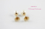 pinacoteca 597 Tiny Pearl M Stud Earrings K18,ピナコテーカ 一粒パール シンプルピアス 18金