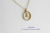 ピナコテーカ 618 タイニー サークル ダイヤモンド 華奢ネックレス 18金,pinacoteca Tiny Circle Diamond Necklace K18