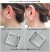 デュー 39 スクエア イヤーカフ シルバー925,DIEU Square Ear cuffs Silver 925