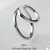 デュー 41 ダブル リング イヤーカフ シルバー925,DIEU Double Ring Ear cuff Silver 925