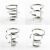 デュー 43 トリプル 3連 イヤーカフ シルバー925,DIEU Triple Stranded Ear Cuff SILVER925
