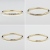 レデッサンドゥデュー 927 トロワ ダイヤモンド 槌目 華奢 リング 18金,les desseins de DIEU Trois Diamond Hammered Ring K18