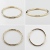 レデッサンドゥデュー 927 トロワ ダイヤモンド 槌目 華奢 リング 18金,les desseins de DIEU Trois Diamond Hammered Ring K18