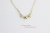 レデッサンドゥデュー 220 ライン ダイヤモンド ネックレス 18金,les desseins de DIEU Line Diamond Necklace K18