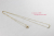 レデッサンドゥデュー 220 ライン ダイヤモンド ネックレス 18金,les desseins de DIEU Line Diamond Necklace K18