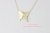 レデッサンドゥデュー 408H バタフライ ダイヤモンド ネックレス 18金,les desseins de DIEU Butterfly Diamond Necklace K18