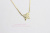 les desseins de DIEU 414D プチ バタフライ ダイヤモンド 華奢ネックレス K18,レデッサンドゥデュー Petit Butterfly Dia Necklace