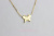 les desseins de DIEU 414D プチ バタフライ ダイヤモンド 華奢ネックレス K18,レデッサンドゥデュー Petit Butterfly Dia Necklace