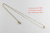les desseins de DIEU 414D プチ バタフライ ダイヤモンド 華奢ネックレス K18,レデッサンドゥデュー Petit Butterfly Dia Necklace