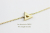 les desseins de DIEU 451 triangle bracelet K18,レデッサンドゥデュー トライアングル 華奢ブレスレット 18金