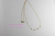 レデッサンドゥデュー 545 ラブ レタード ネックレス 18金,les desseins de DIEU LOVE Necklace K18