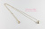レデッサンドゥデュー 547 ビーンズ ハート ネックレス 18金,les desseins de dieu Beans Heart Necklace K18
