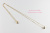 レデッサンドゥデュー 562 ビーンズ ハート S ネックレス 18金,les desseins de dieu Beans Heart Necklace K18