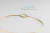 les desseins de DIEU 581 Fine Gold Diamond Hook Bangle K18 レデッサンドゥデュー ゴールド ダイヤ ハンドメイド フック バングル