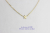 les desseins de dieu 687 Lame Small Star Necklace K18,華奢 スター ネックレス ラメ ゴールド,華奢 重ね付け レデッサンドゥデュー