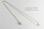 レデッサンドゥデュー 724 ラビット ウサギ ネックレス 18金,les desseins de DIEU Rabbit Face Necklace K18