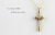 レデッサンドゥデュー 864 ブラッシュ クロス ネックレス 18金,les desseins de dieu Cross Necklace K18
