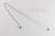 les desseins de dieu 868 Long Ribbon Necklace レデッサンドゥデュー ロング リボン ネックレス